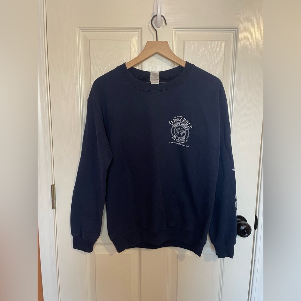 The Original Crabby Bills Crewneck Sweatshirt Size Small